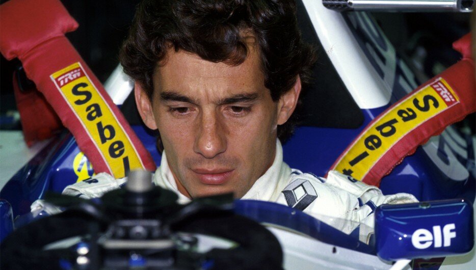 henry_the_podiumist_Ayrton Senna, à quelques heures du départ du Grand Prix de San Marino 1er Mai 1994 - sutton-images.com